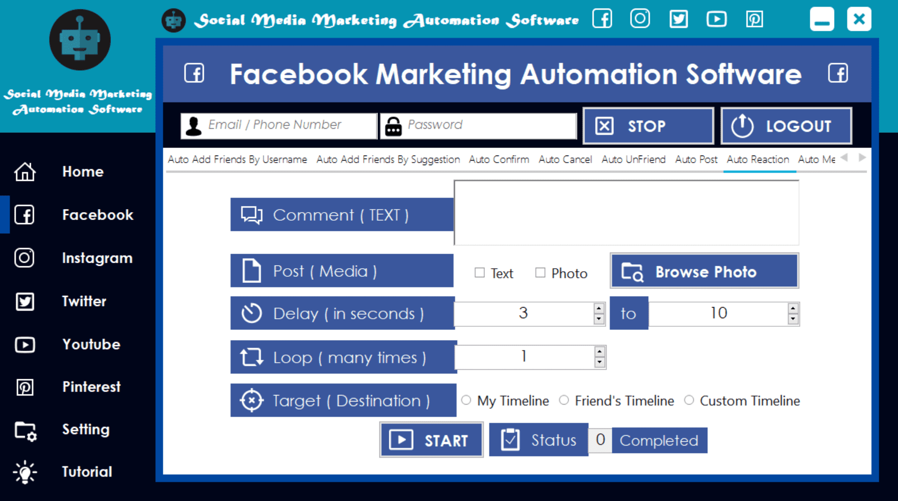 Auto Reaction