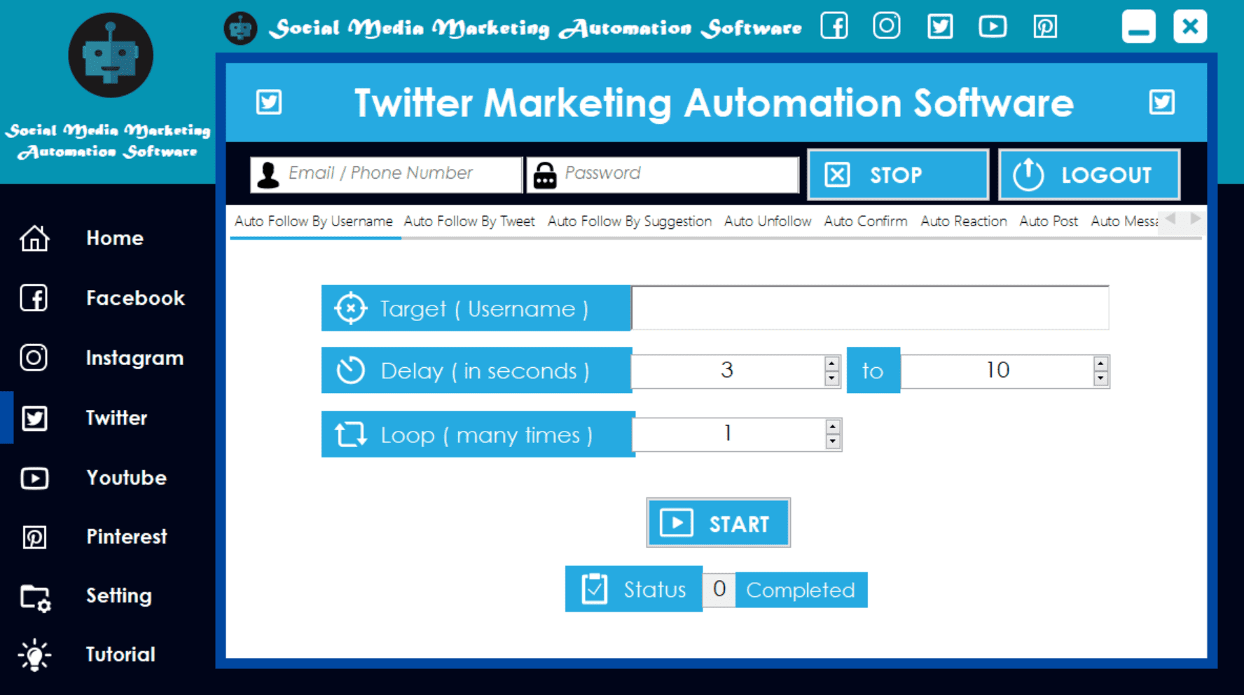 Auto Follow By Username