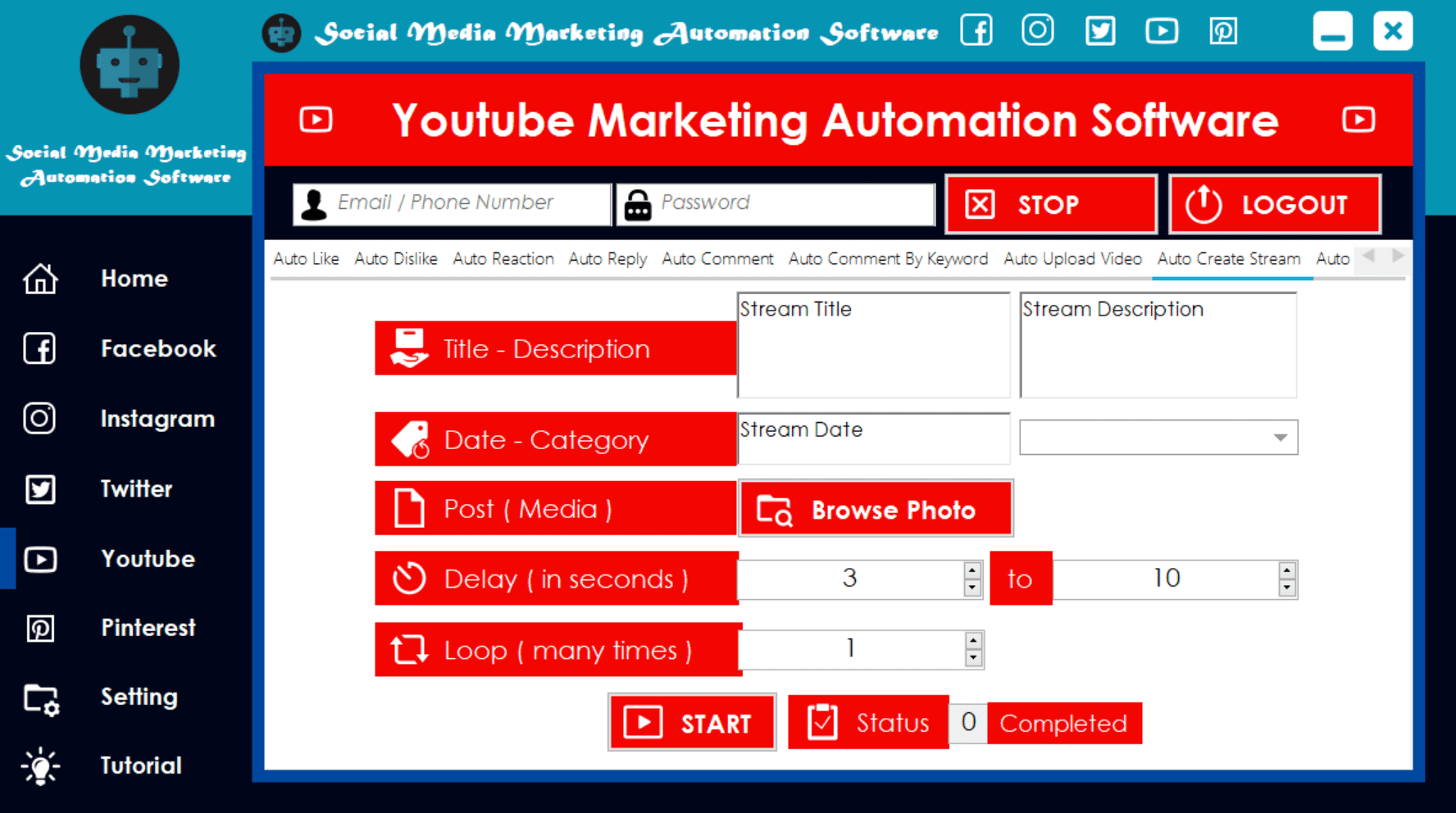 Auto Create Stream