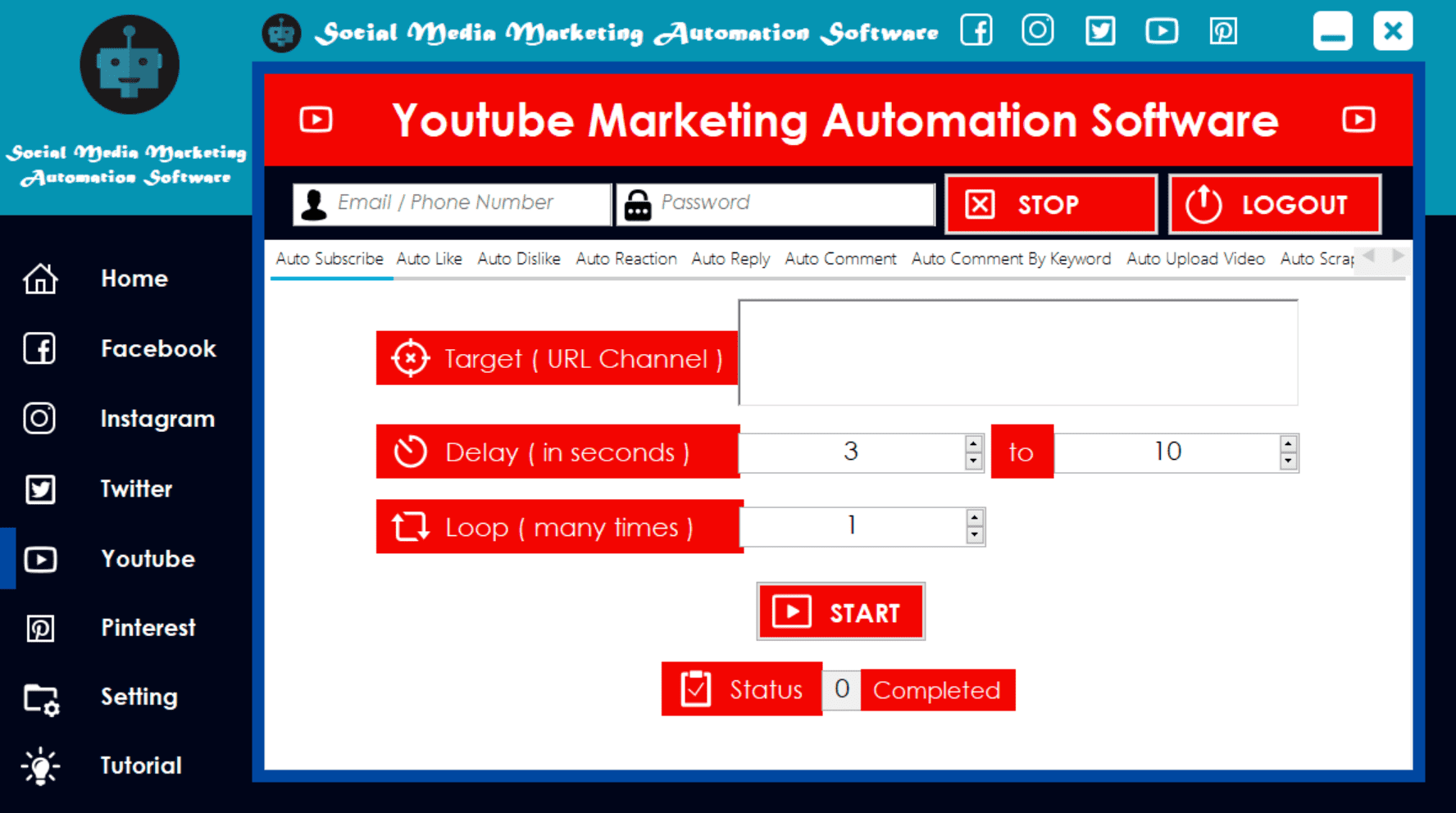 Youtube Marketing Automation Software