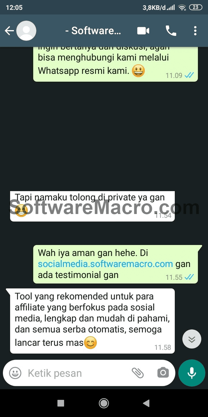 Testimonial Social Media Marketing Automation Software - SoftwareMacro.com